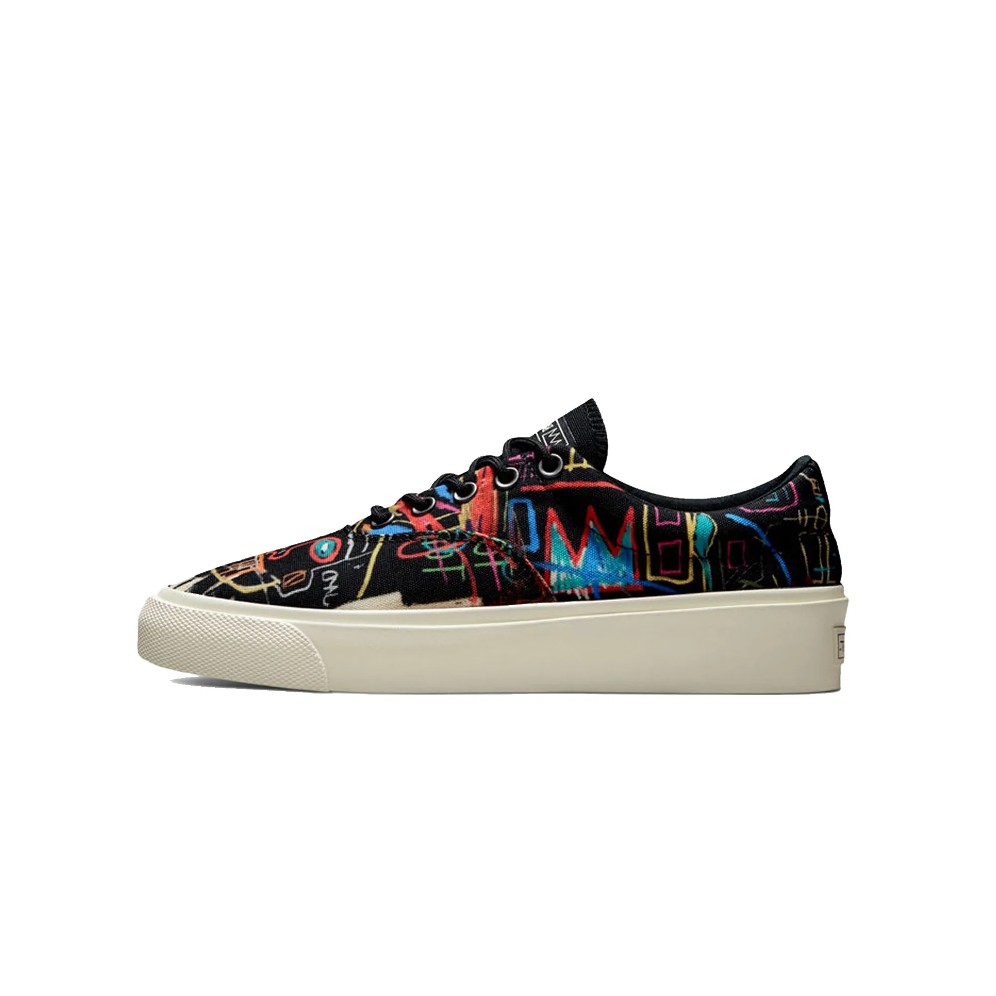 Converse Mens Skid Grip Ox Shoes 'Blk/Multi'