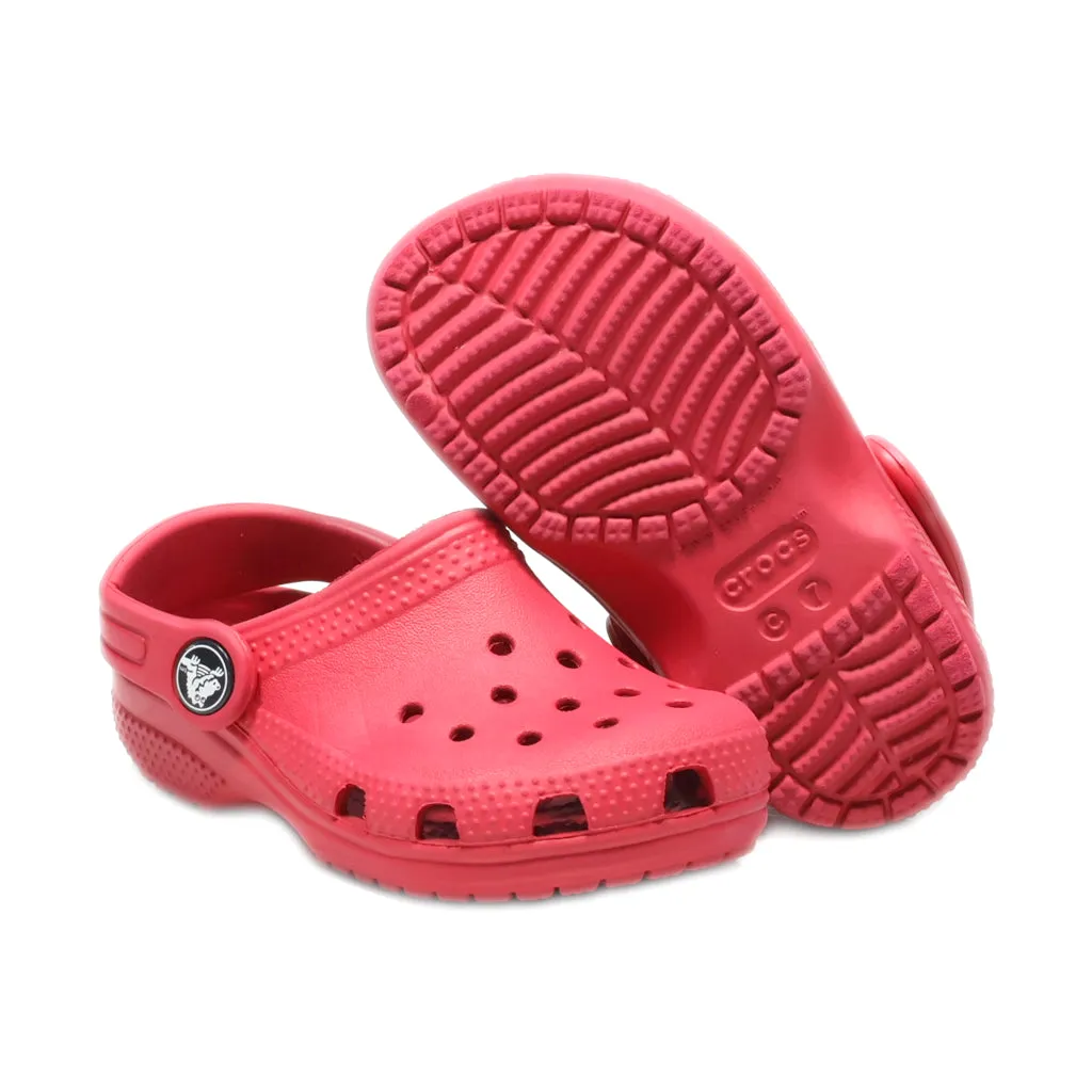 Crocs Classic Walkers Eva Red Colour For Kids