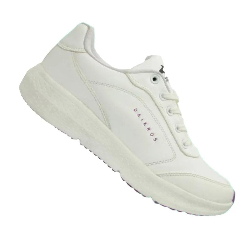 Daikros Galaxy 101 Running Shoes For Ladies (White)