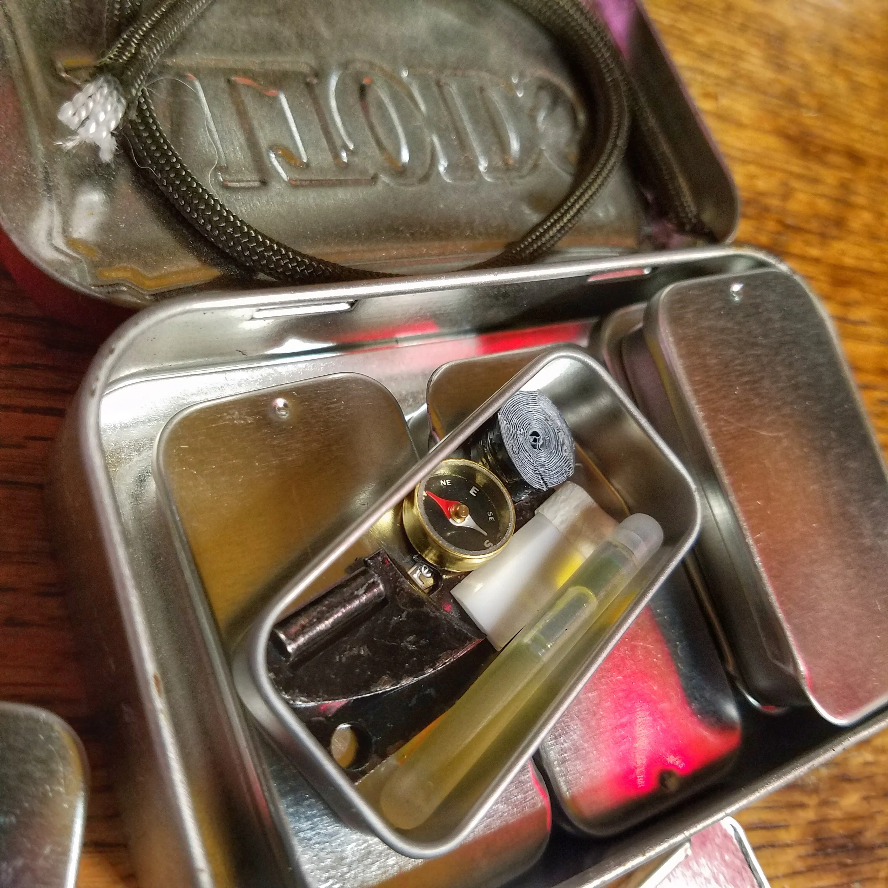 EDC Tin of the Month- Compartmentalized Survival Kits