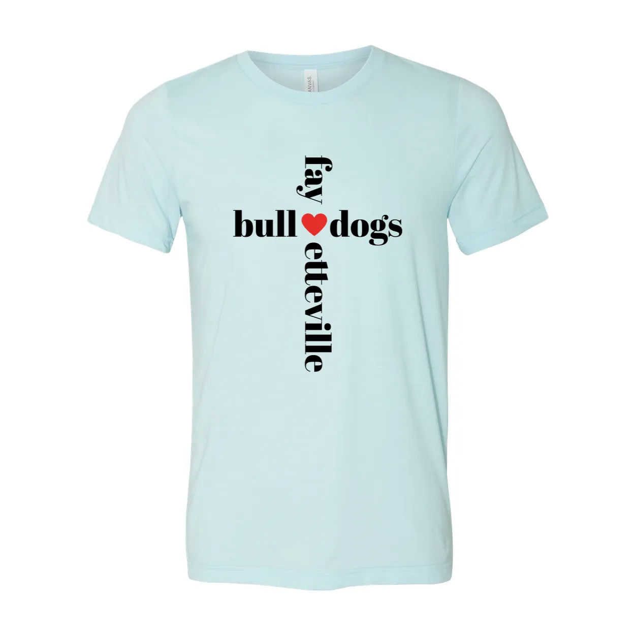 Fayetteville Bulldogs Cross T-Shirt