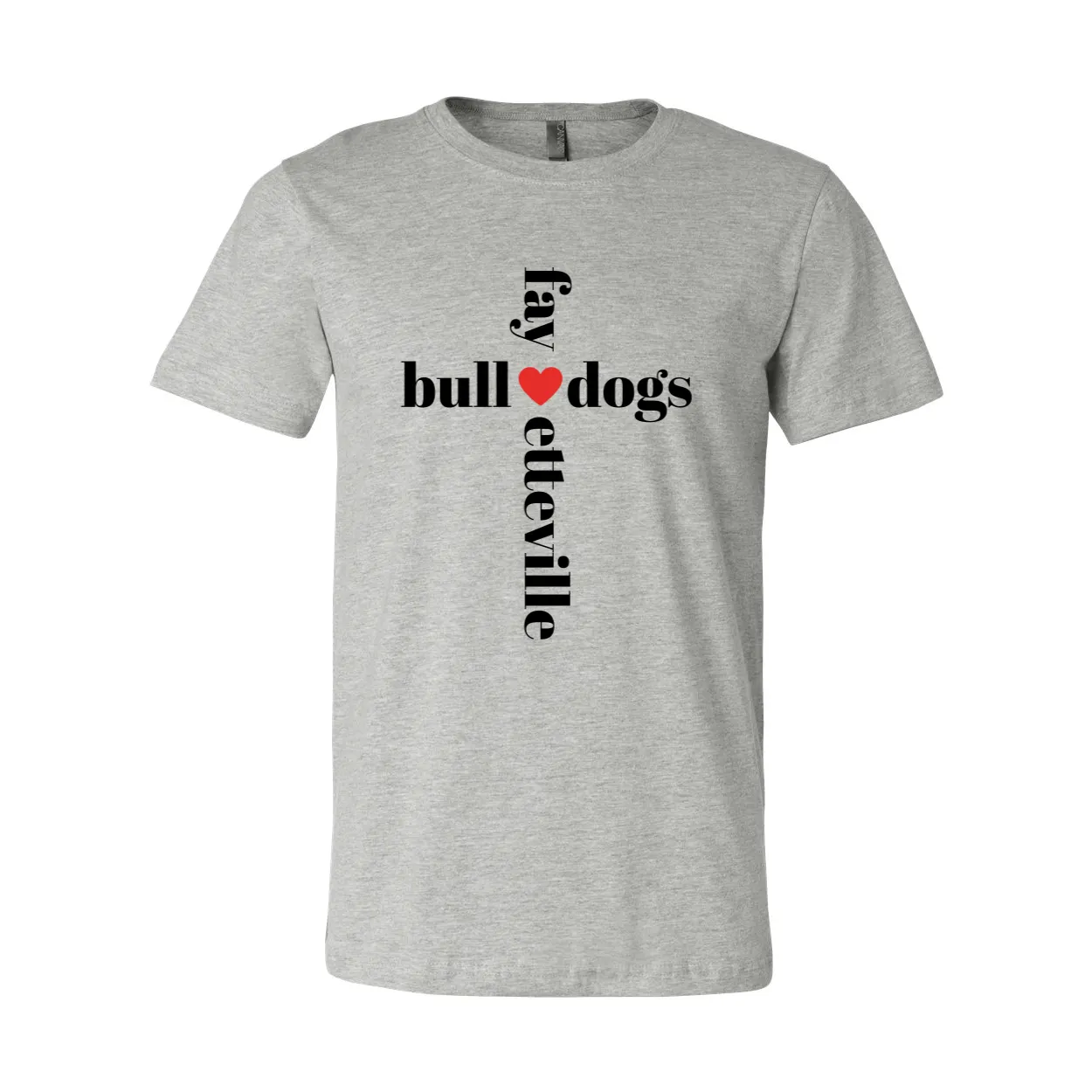 Fayetteville Bulldogs Cross T-Shirt