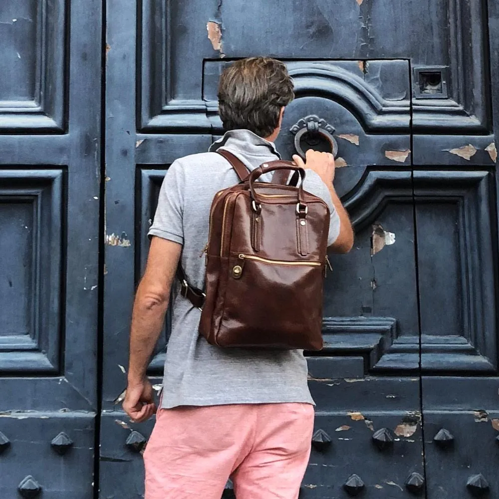 Firenze Top Handle Backpack