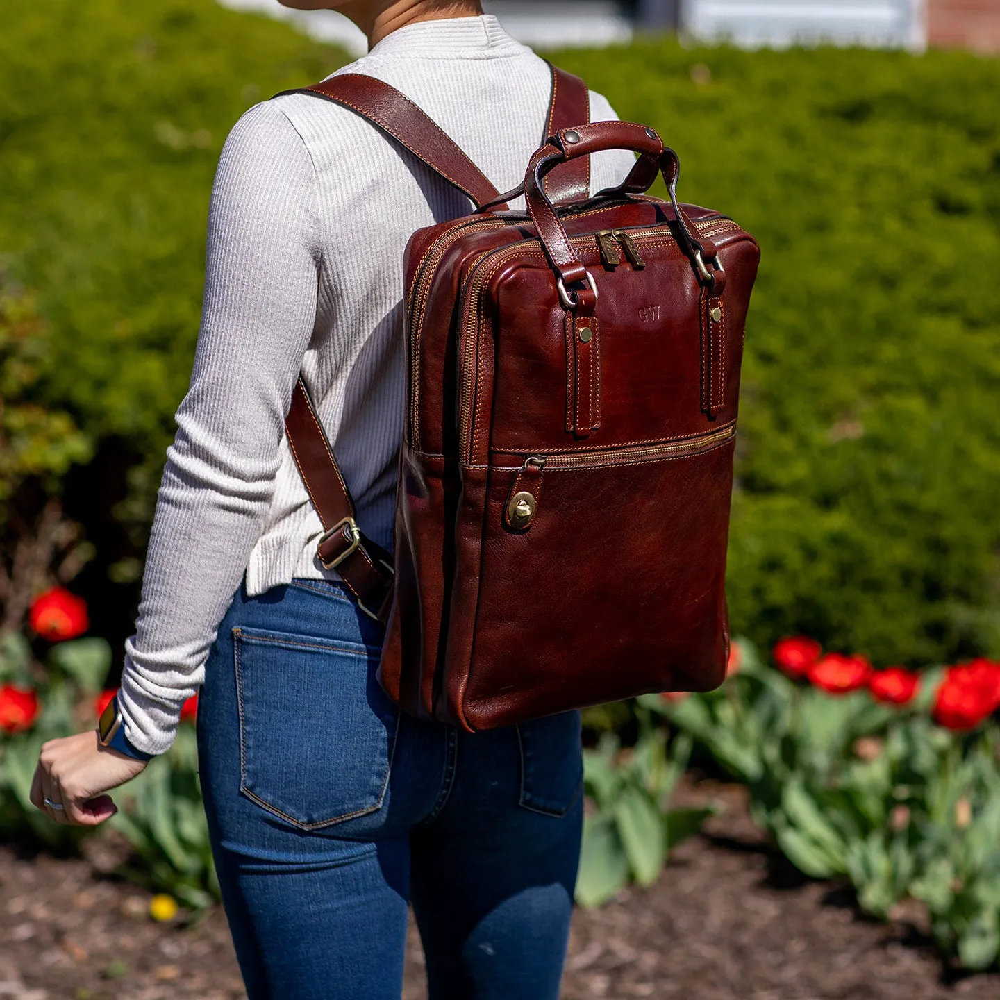 Firenze Top Handle Backpack