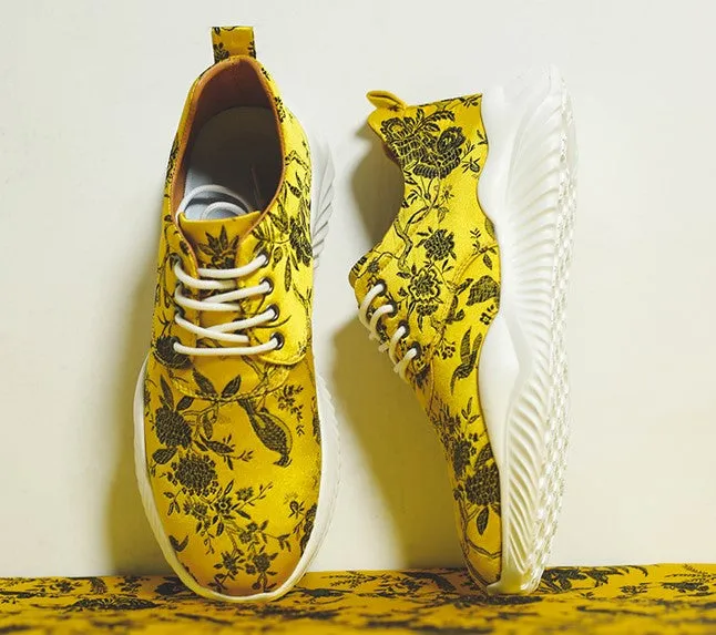 Floral Brocade Traditional Chinese Style Sports Shoes Sneaker