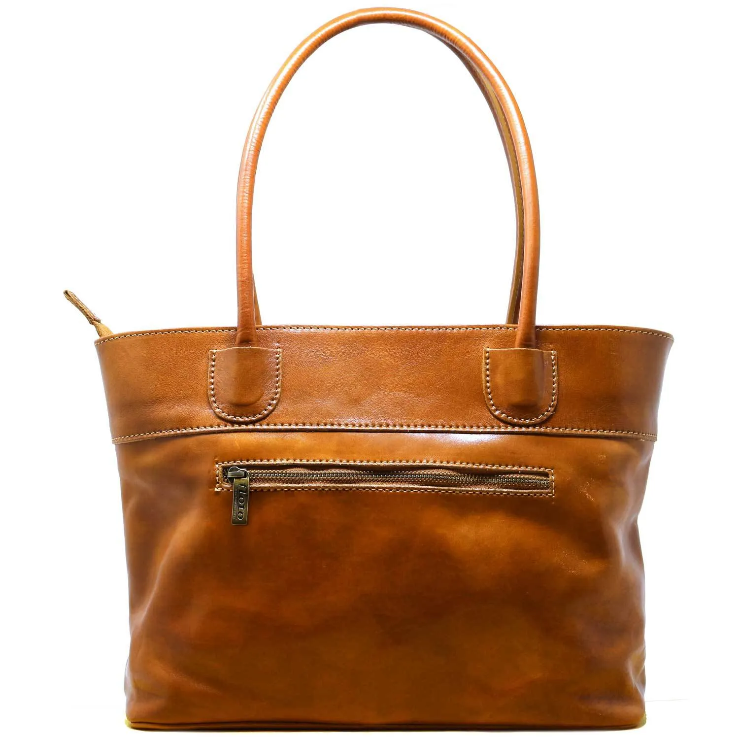 Floto Leather Napoli Shoulder Bag