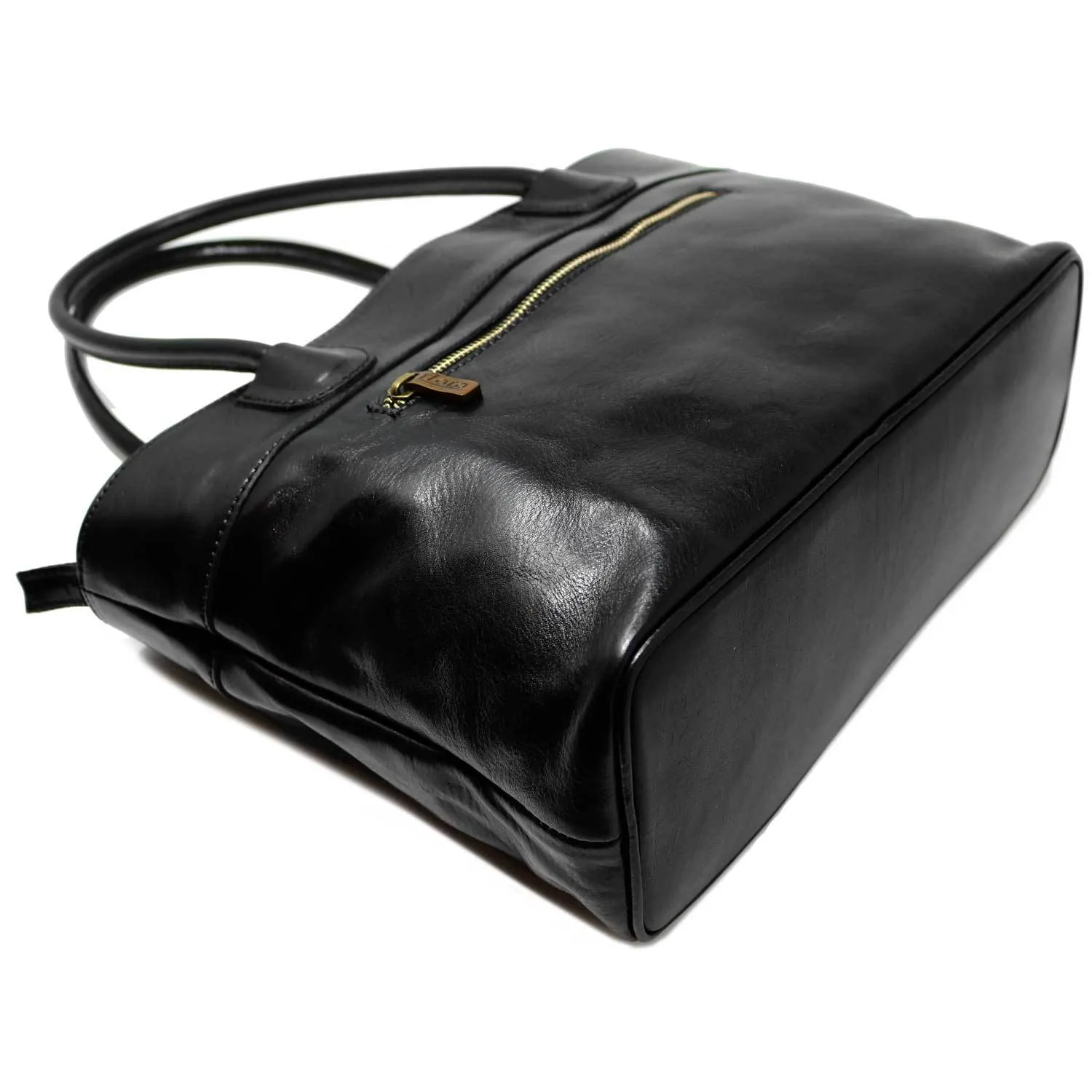 Floto Leather Napoli Shoulder Bag