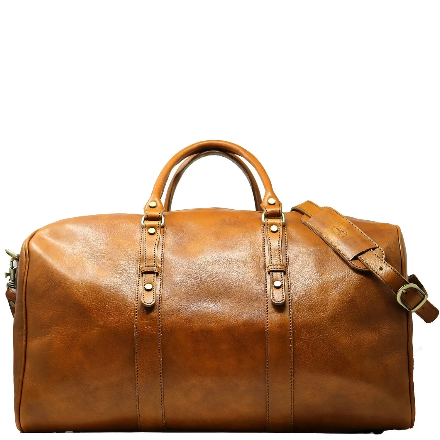 Floto Leather Venezia Grande Duffle Bag