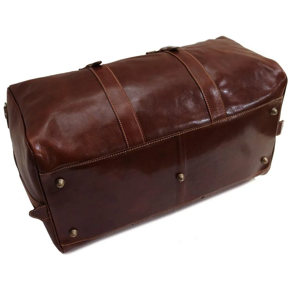 Floto Leather Venezia Grande Duffle Bag