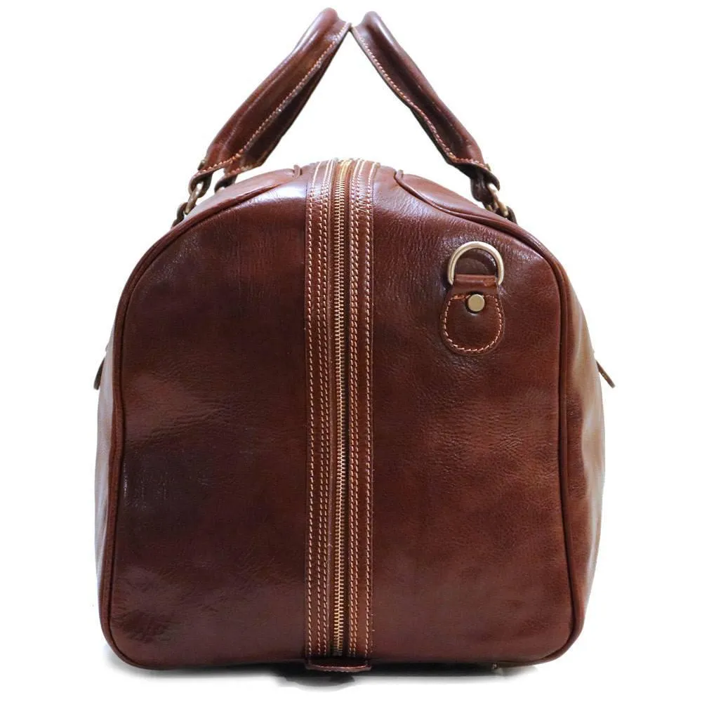 Floto Leather Venezia Grande Duffle Bag