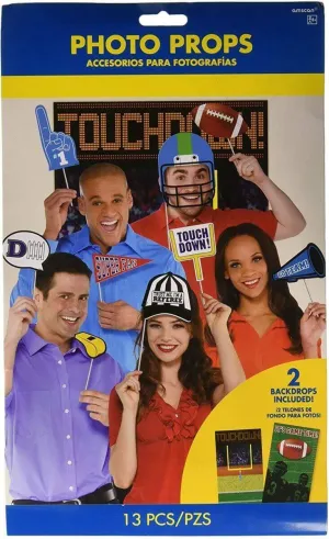 Football Photo Booth Prop Kit