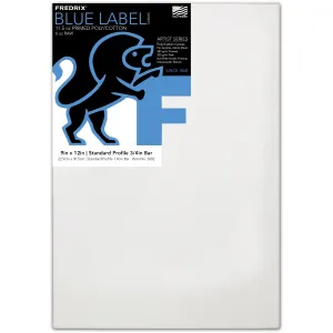 Fredrix Artist Series Blue Label Ultrasmooth Stretched Canvas