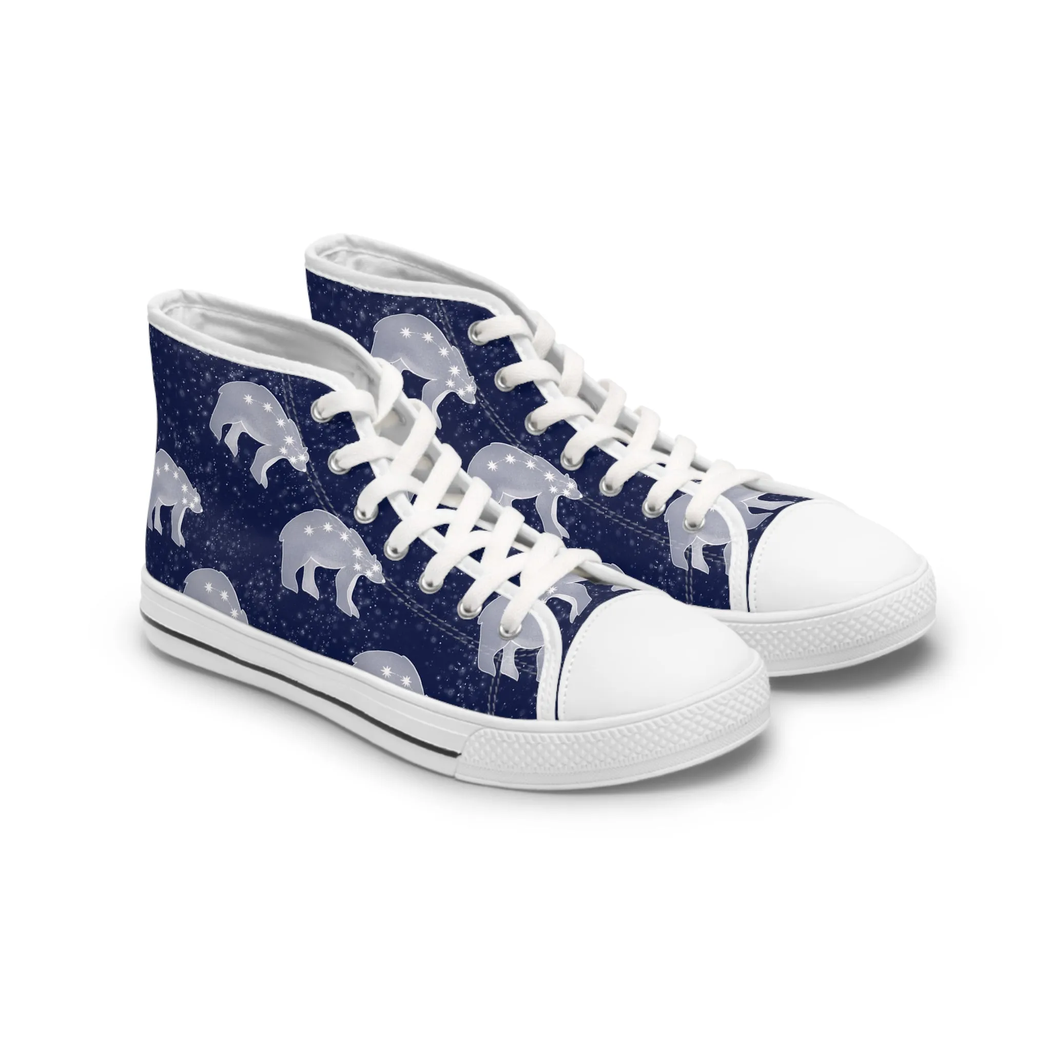 Galactic Ursa Women's High Top Sneakers