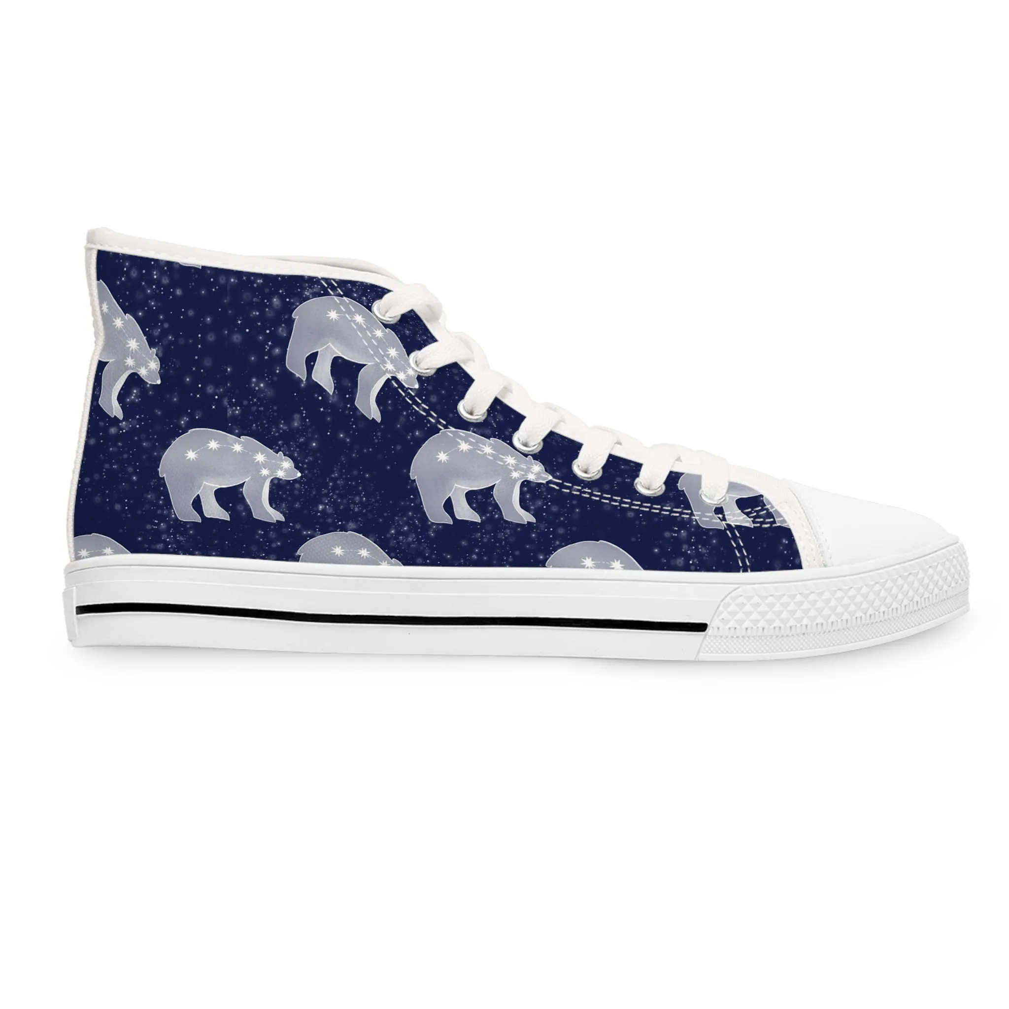 Galactic Ursa Women's High Top Sneakers