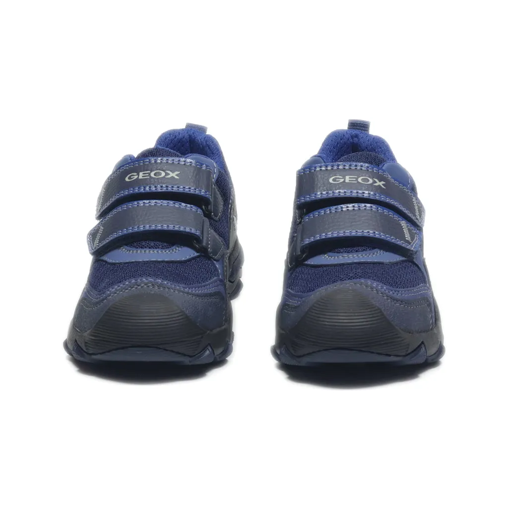 Geox Sport Shoes Leather Blue Colour For Kids