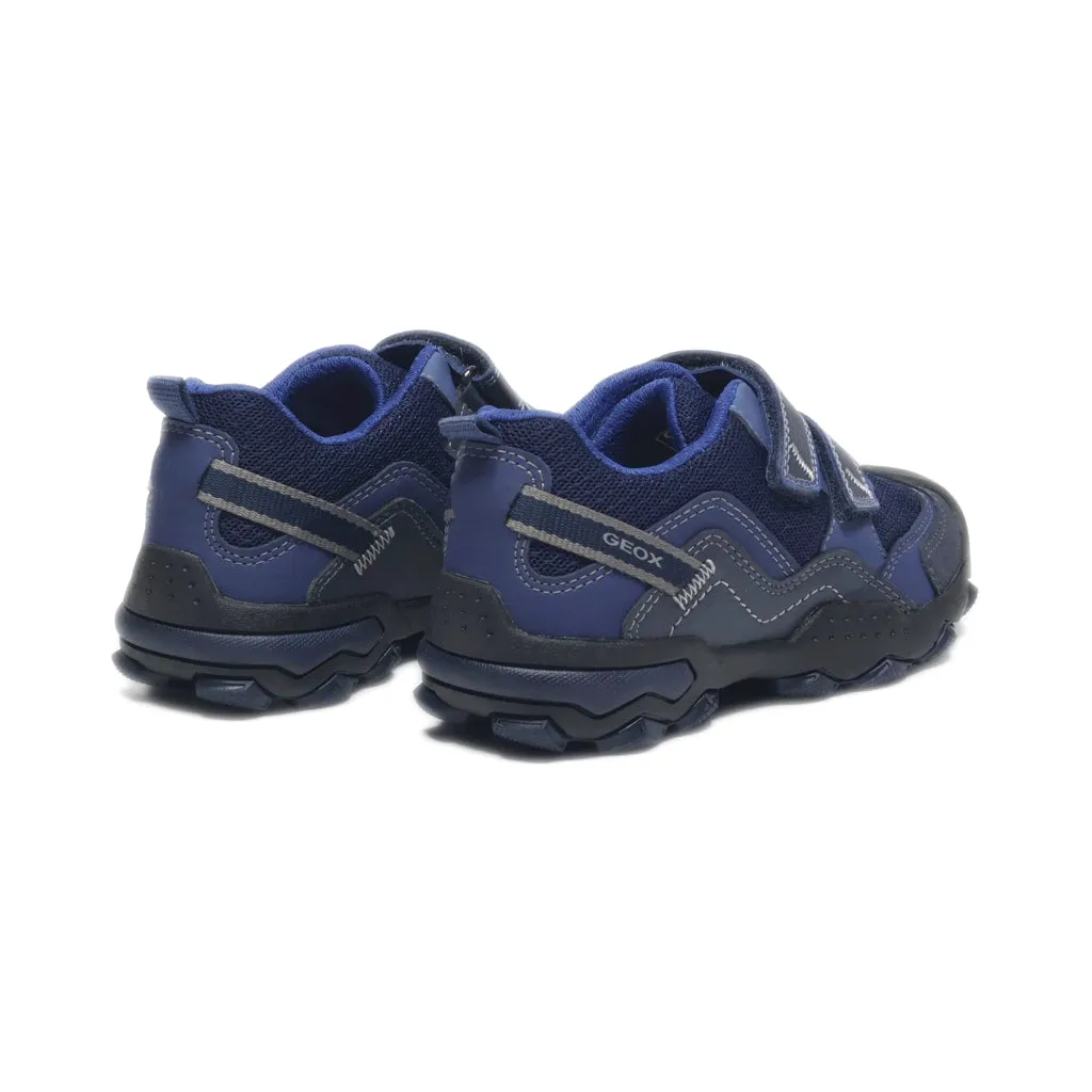 Geox Sport Shoes Leather Blue Colour For Kids