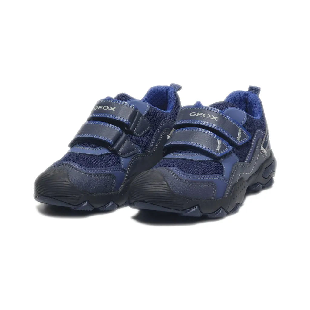 Geox Sport Shoes Leather Blue Colour For Kids