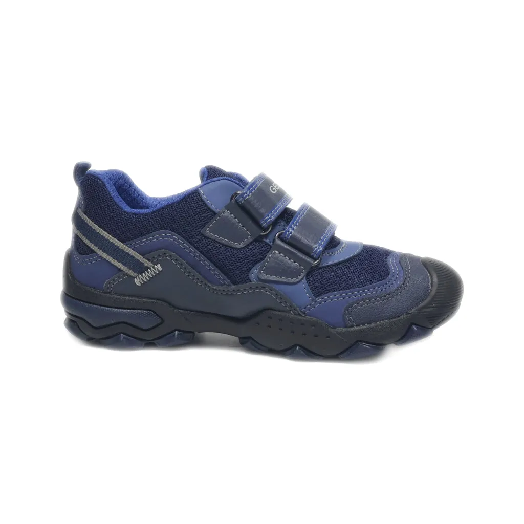 Geox Sport Shoes Leather Blue Colour For Kids