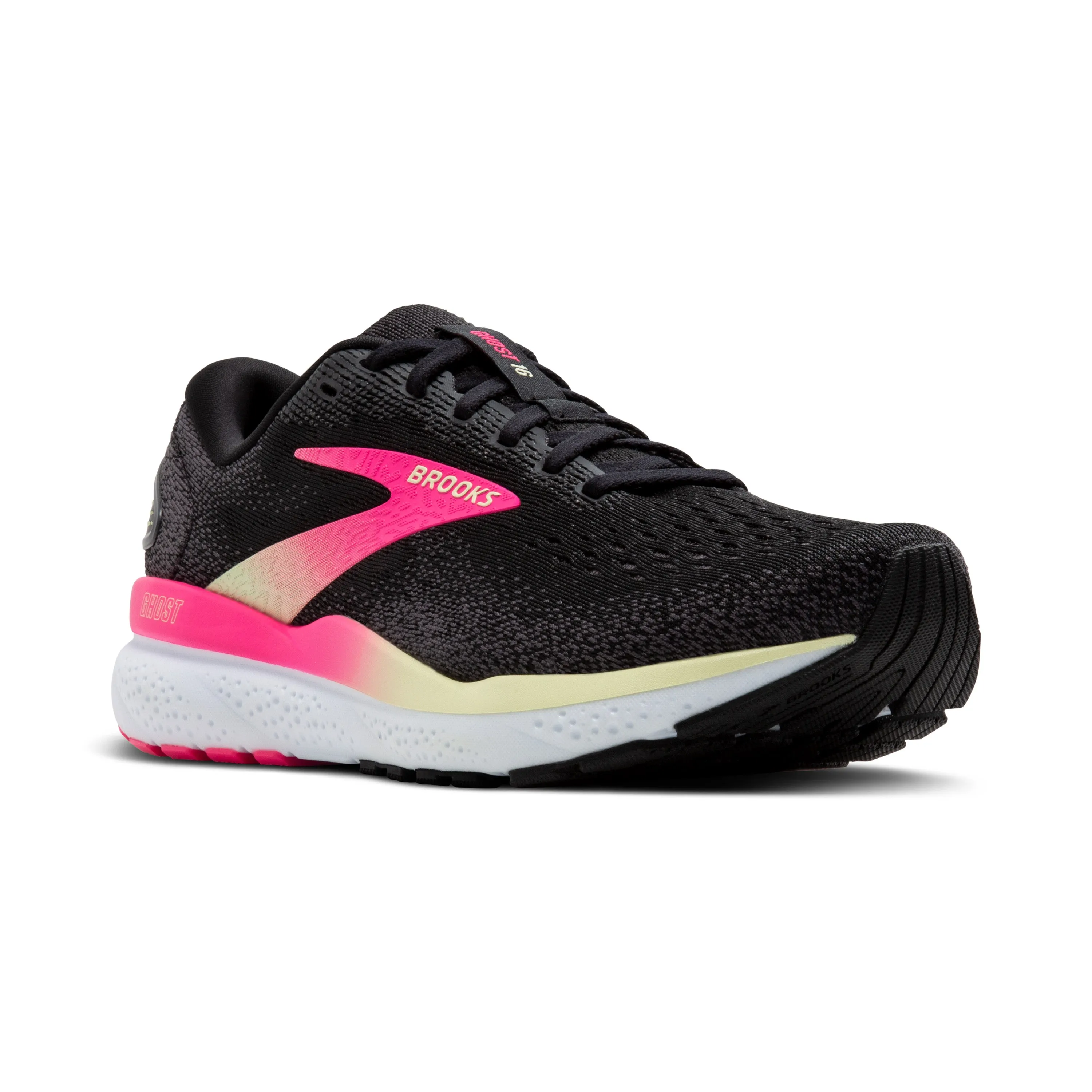 Ghost 16 Wms | Black/Pink/Yellow | Wide Fit D