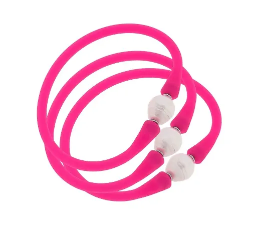 Gigi Silicone and Baroque Pearl Bracelet