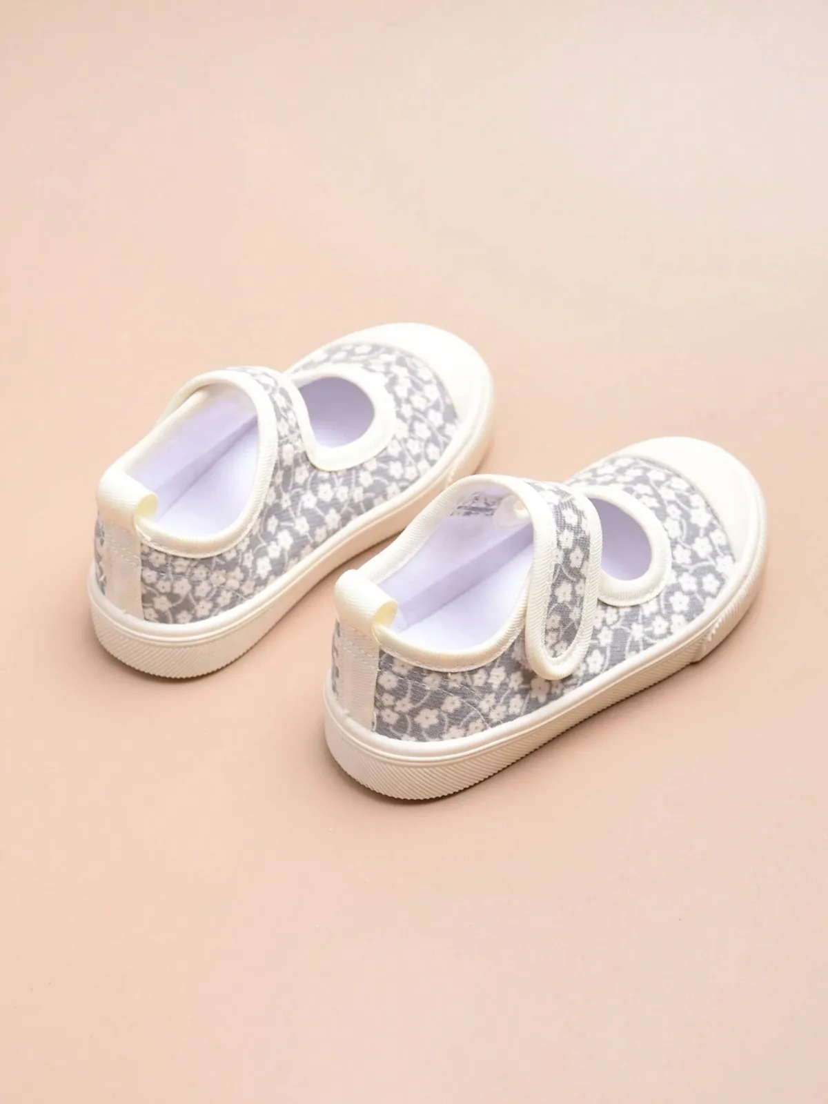 Girls Floral Canvas Shoes By Liv and Mia