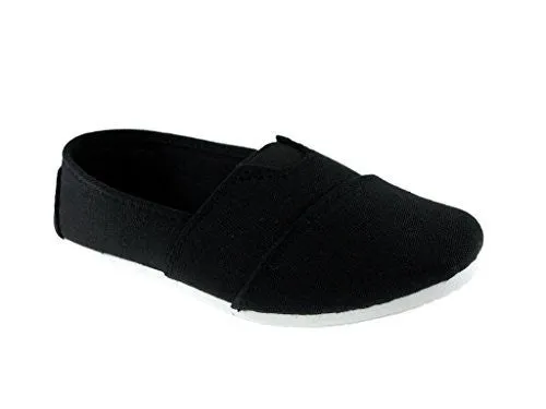 Girls Ositos Tammy-135K Canvas Slip On Flat Shoes