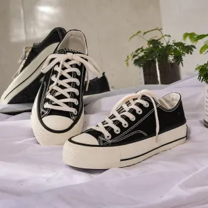 Glamorous Women's Star Platform Hight Increasing Canvas Shoes