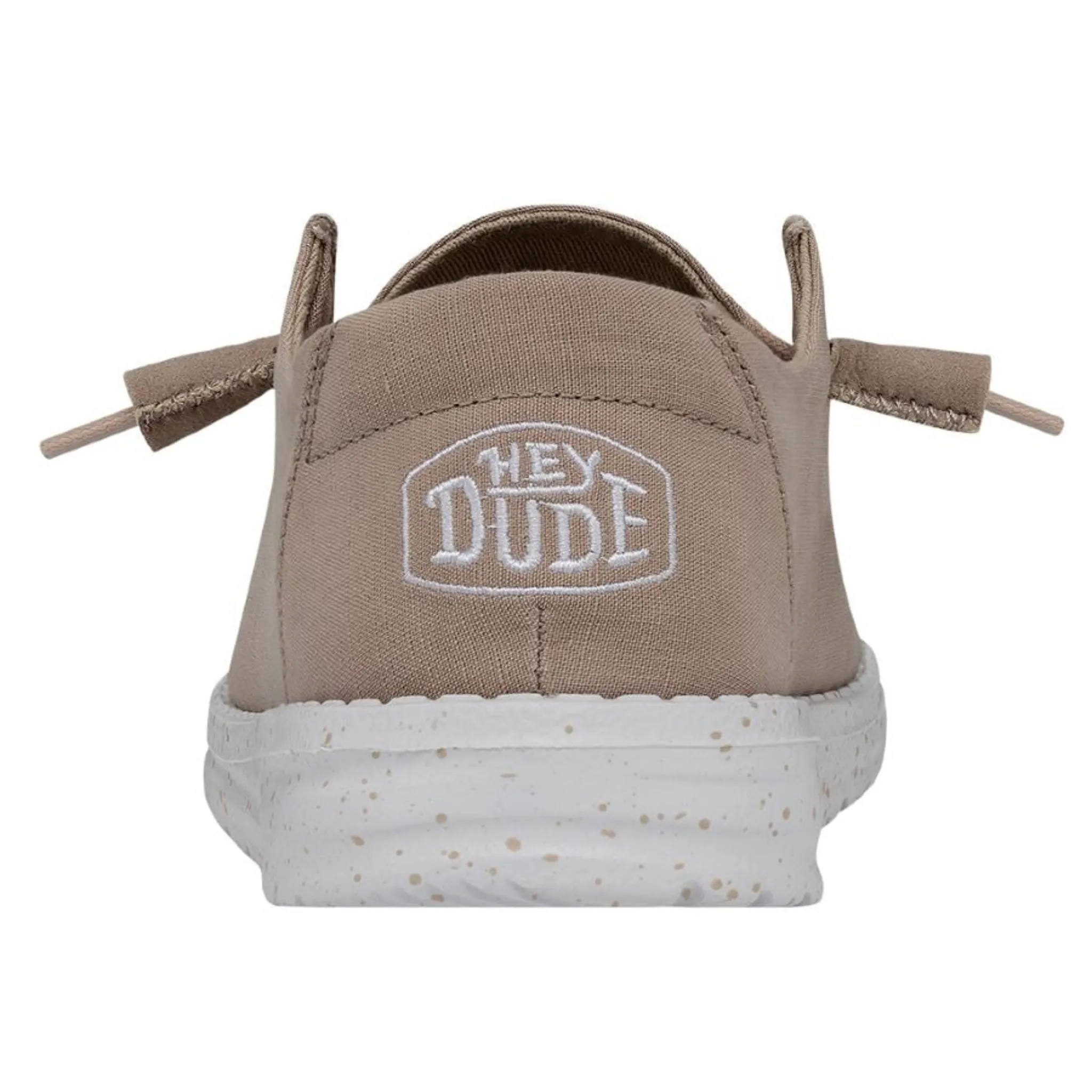 HEY DUDE WOMEN'S WENDY SLUB CANVAS TAN - 40063265