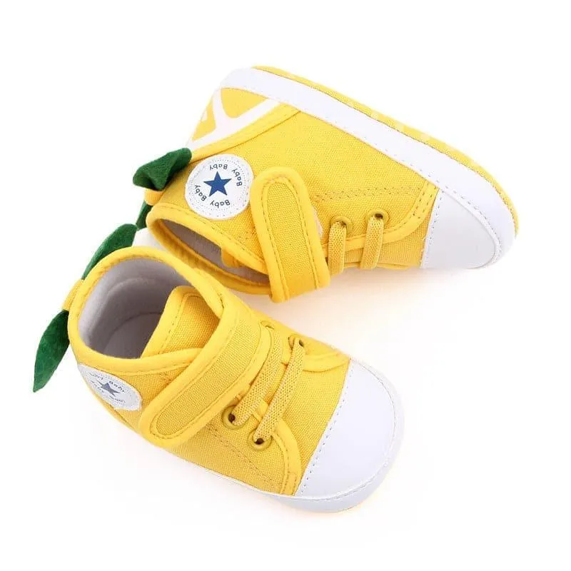 High-layer Velcro Checkers classical Toddler Shoes