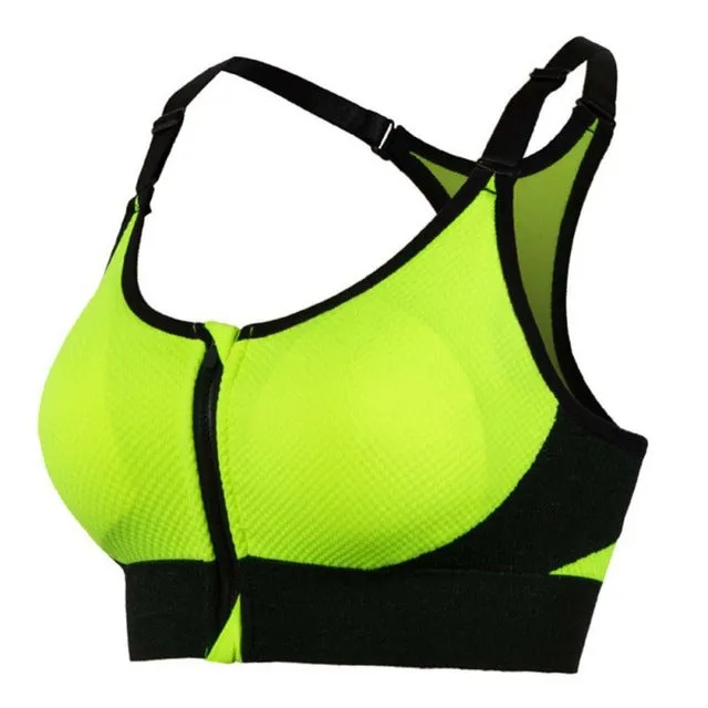 High Quality Padded Push Up Athletic Top Bra