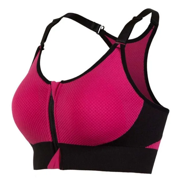 High Quality Padded Push Up Athletic Top Bra