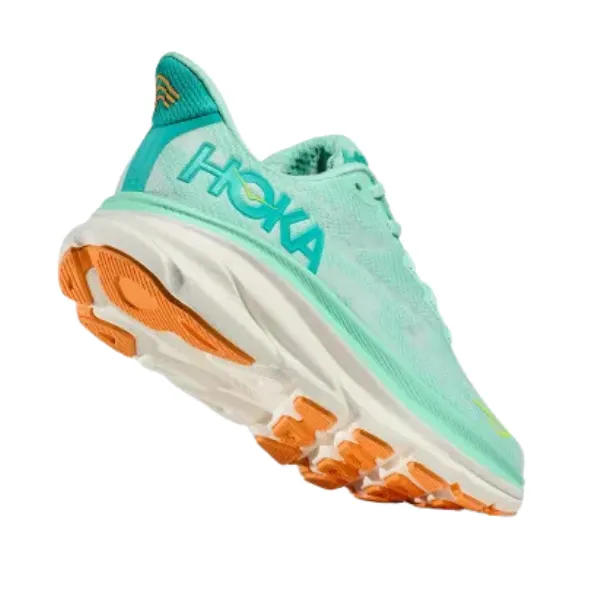 HOKA Women's Clifton 9 Seafoam/Aqua Breeze