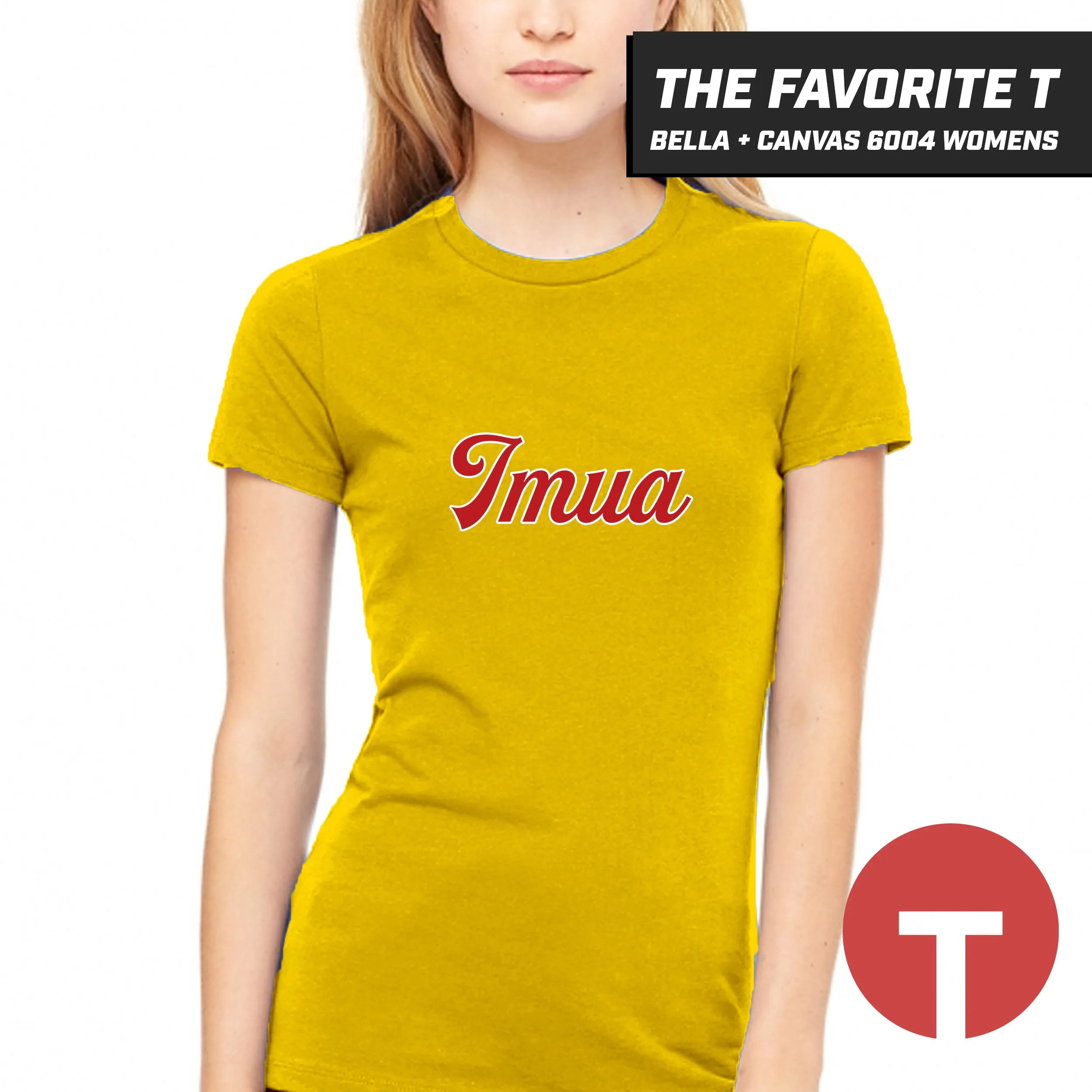 IMUA - Bella Canvas 6004 Womens "Favorite T"