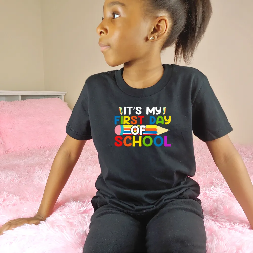 It's My First Day of School Graphic Tee - Youth