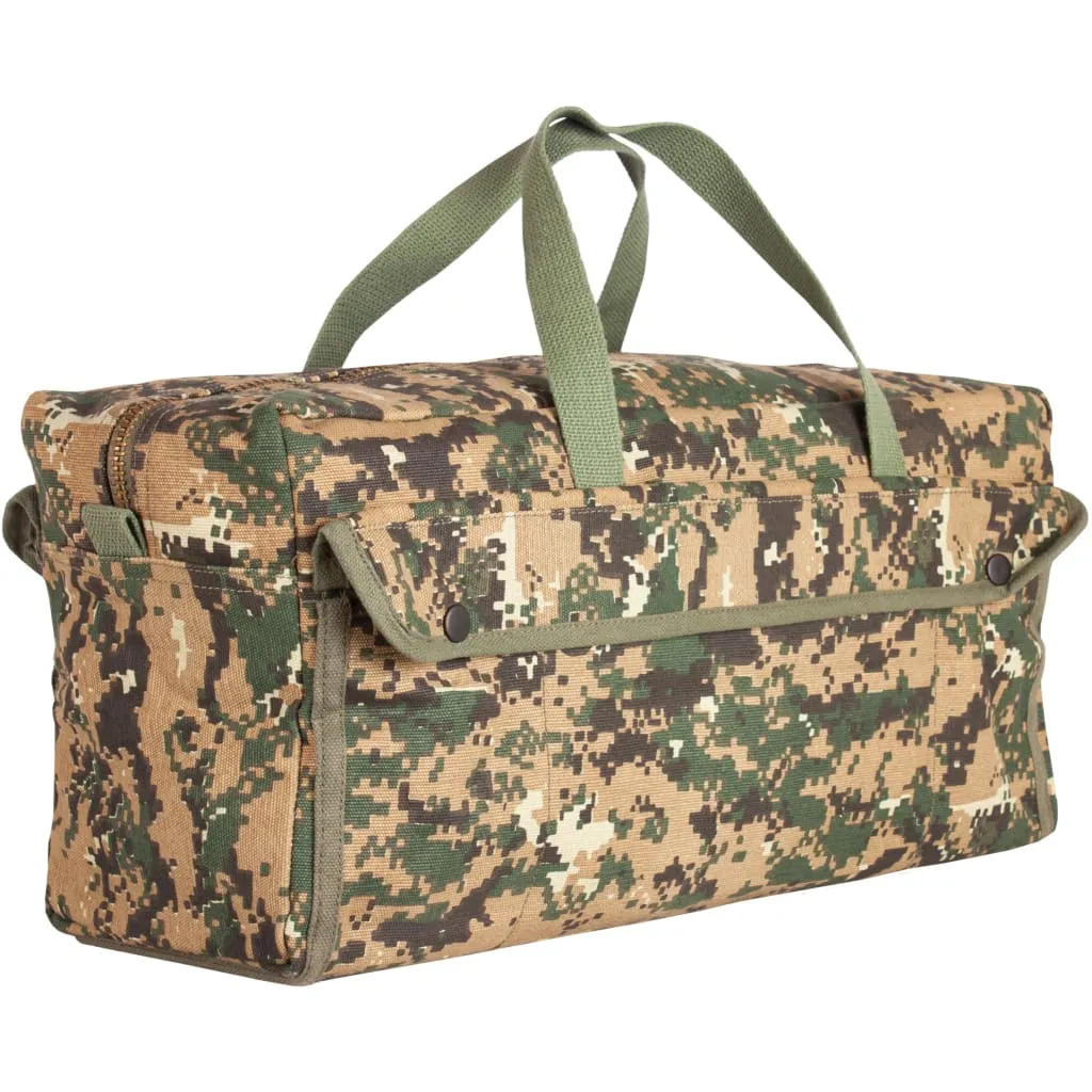 Jumbo Mechanic's Tool Bag with Brass Zipper