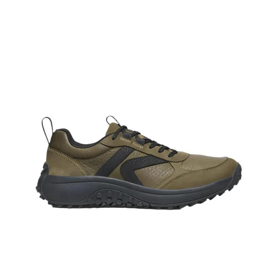 Keen Mens KS86 Leather Dark Olive Black