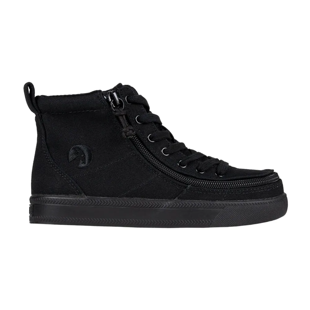 Kid's Classic Lace High (Black/Black)