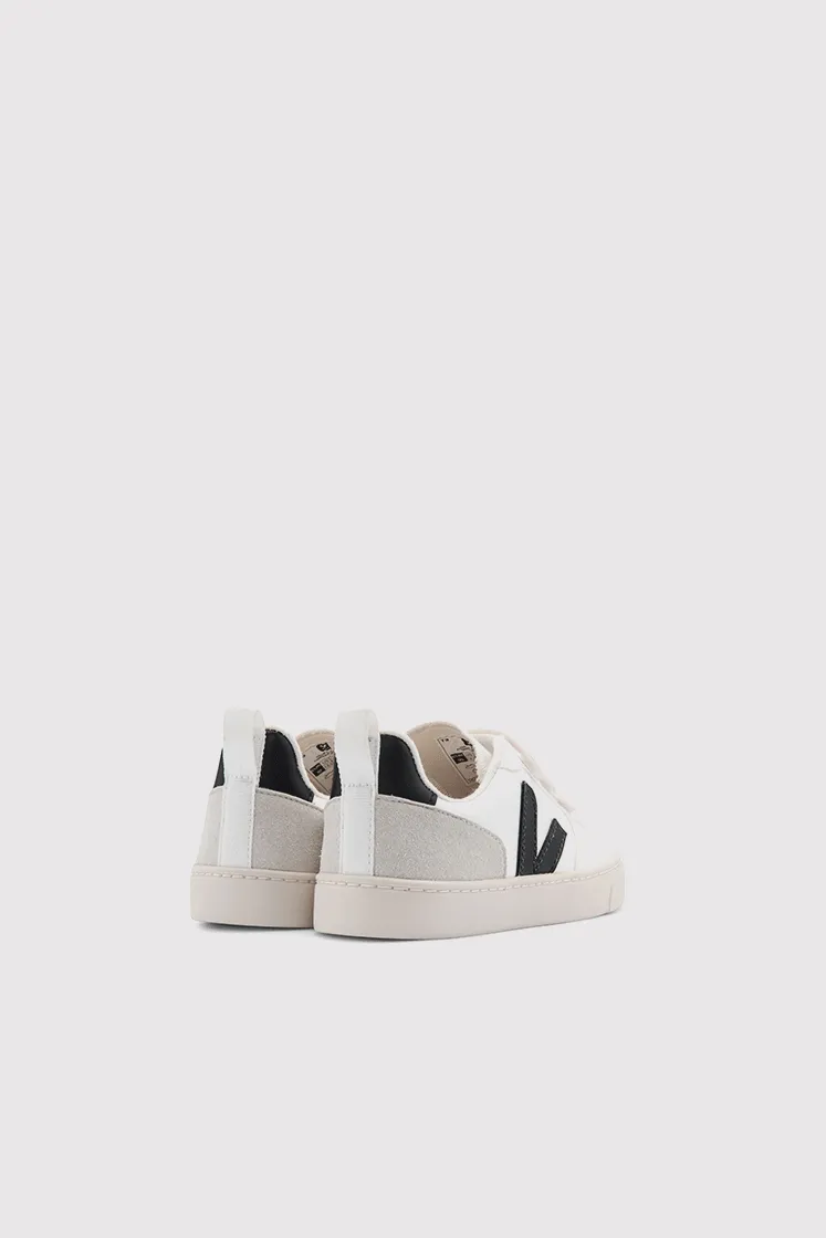 Kids V-10 Velcro CWL - White / Black