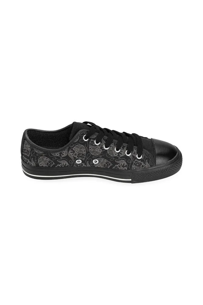 Kitty Kat Men's Classic Canvas Shoes (Model 018)