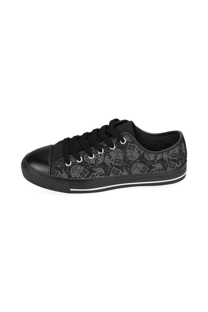 Kitty Kat Men's Classic Canvas Shoes (Model 018)