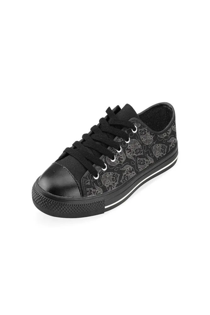 Kitty Kat Men's Classic Canvas Shoes (Model 018)