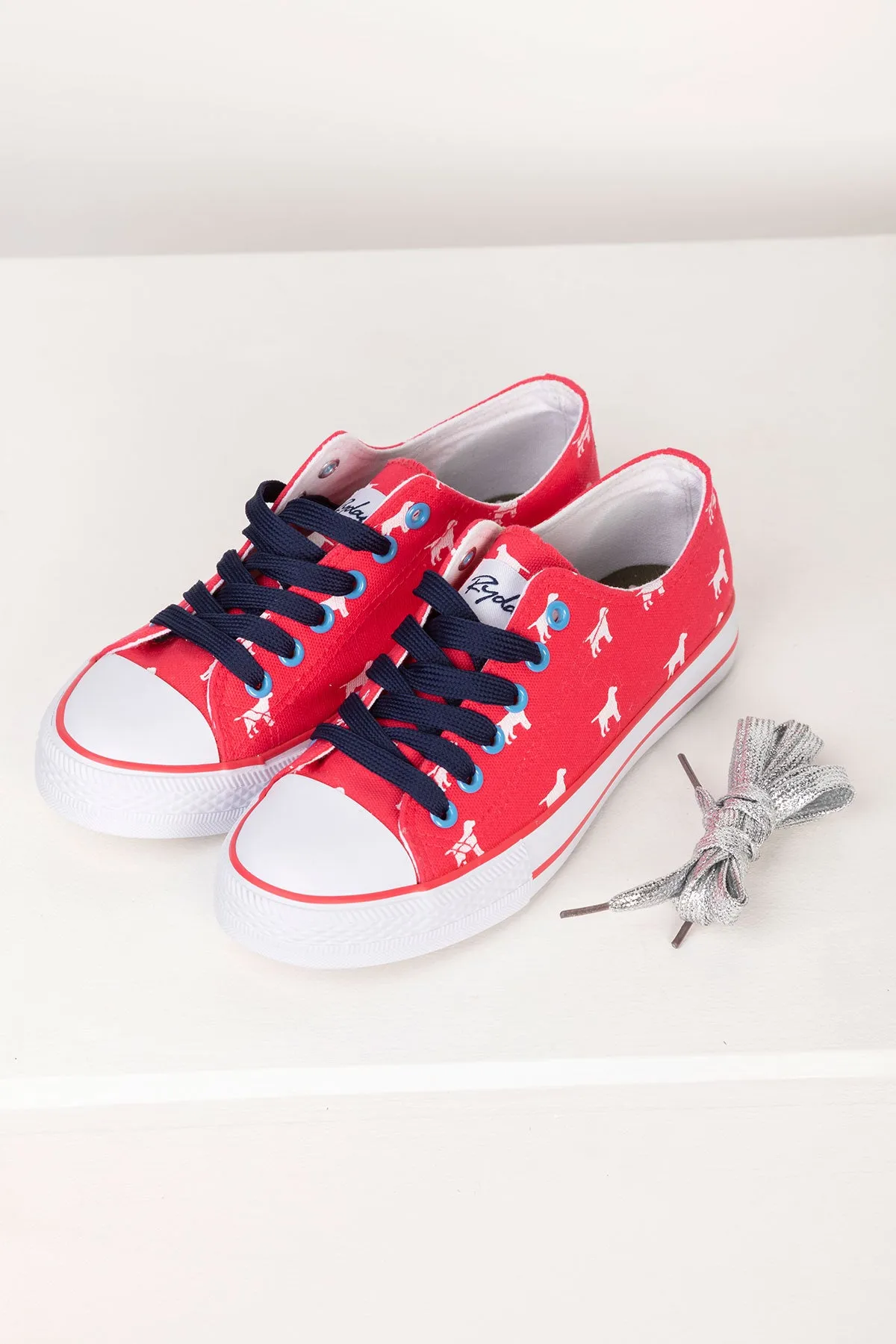 Ladies Canvas Trainers - Roxby II