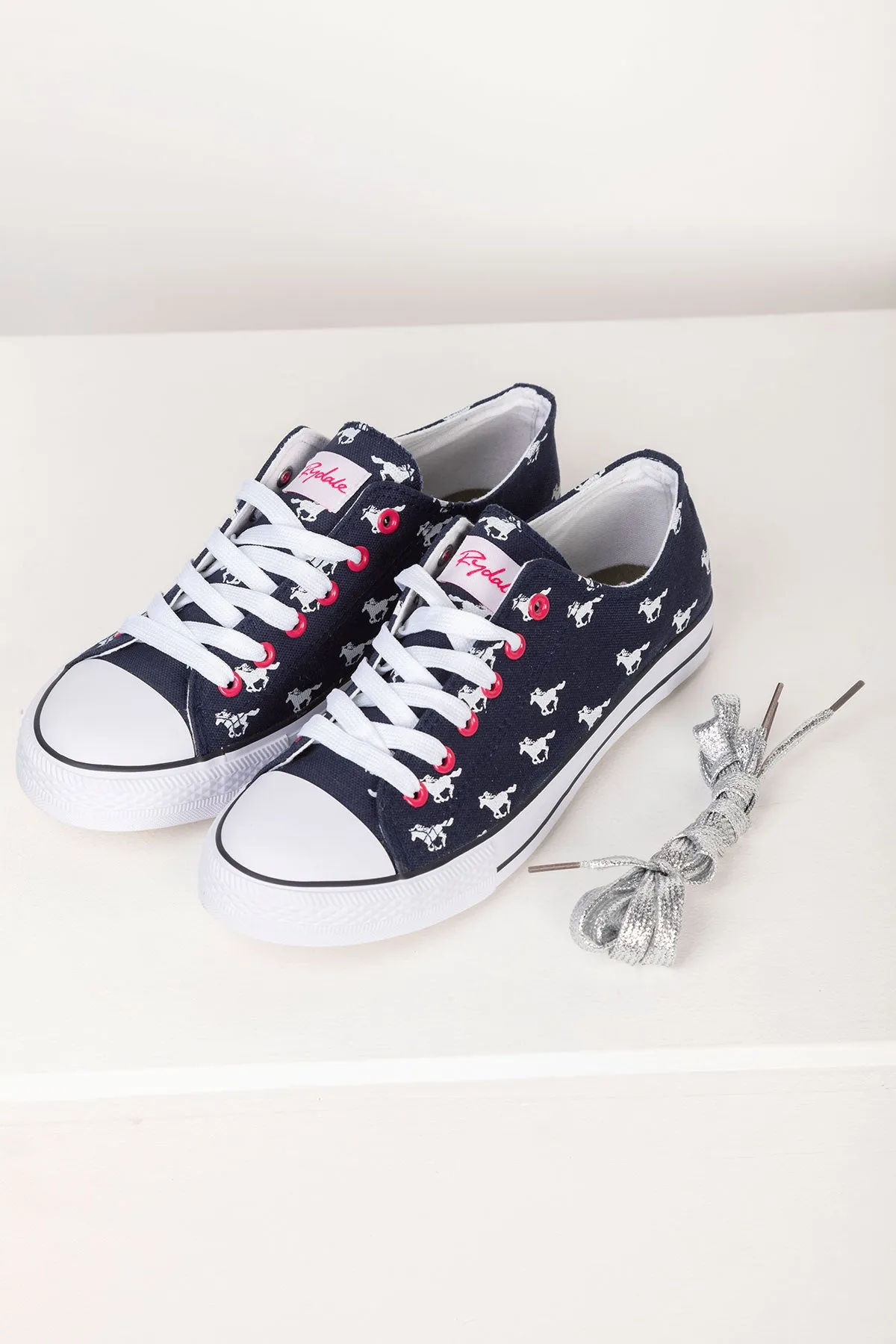 Ladies Canvas Trainers - Roxby II