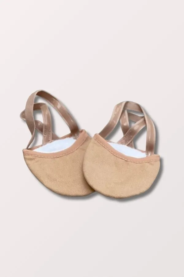 Ladies Eclipse Canvas Half Sole Shoe - Nude