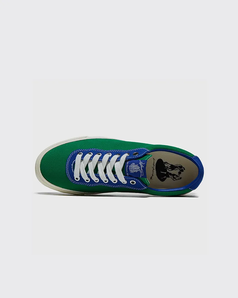 Last Resort AB x Julian Smith VM001 Canvas Shoe - Kelly Green/Klein Blue