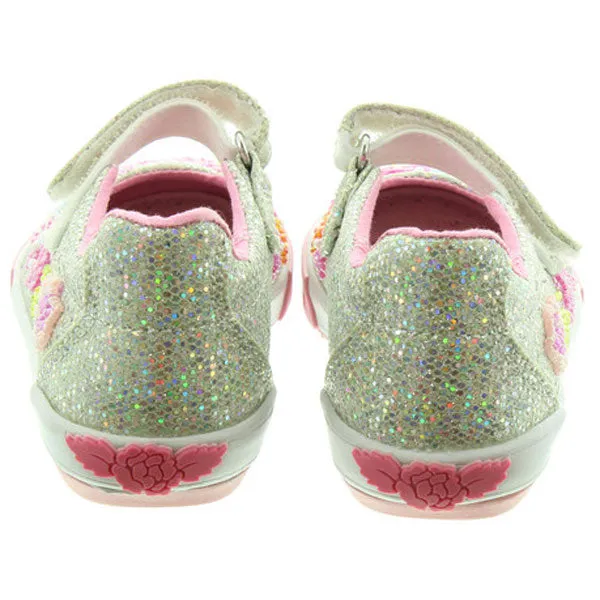 Lelli Kelly LK5076 Glitter Butterfly Girls Shoes