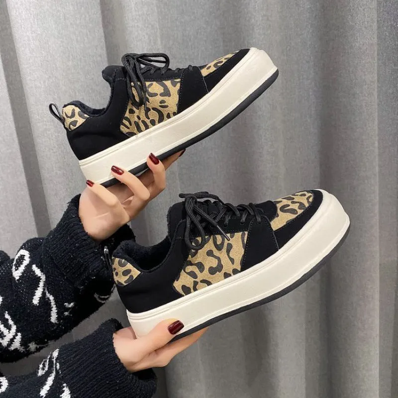 Leopard Luxe -Women Sneakers