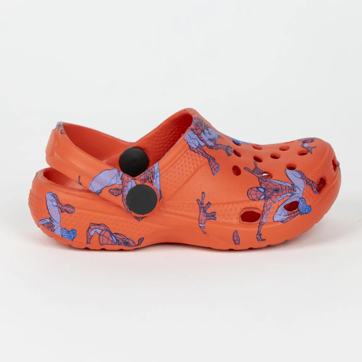 Licensed Boys Spiderman Red Clogs