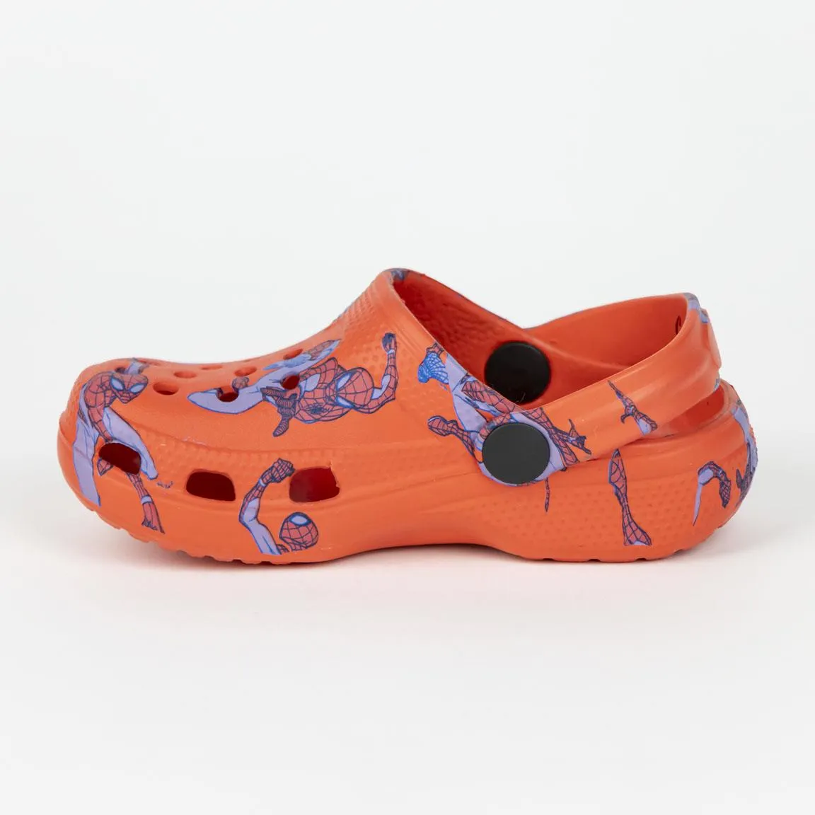 Licensed Boys Spiderman Red Clogs