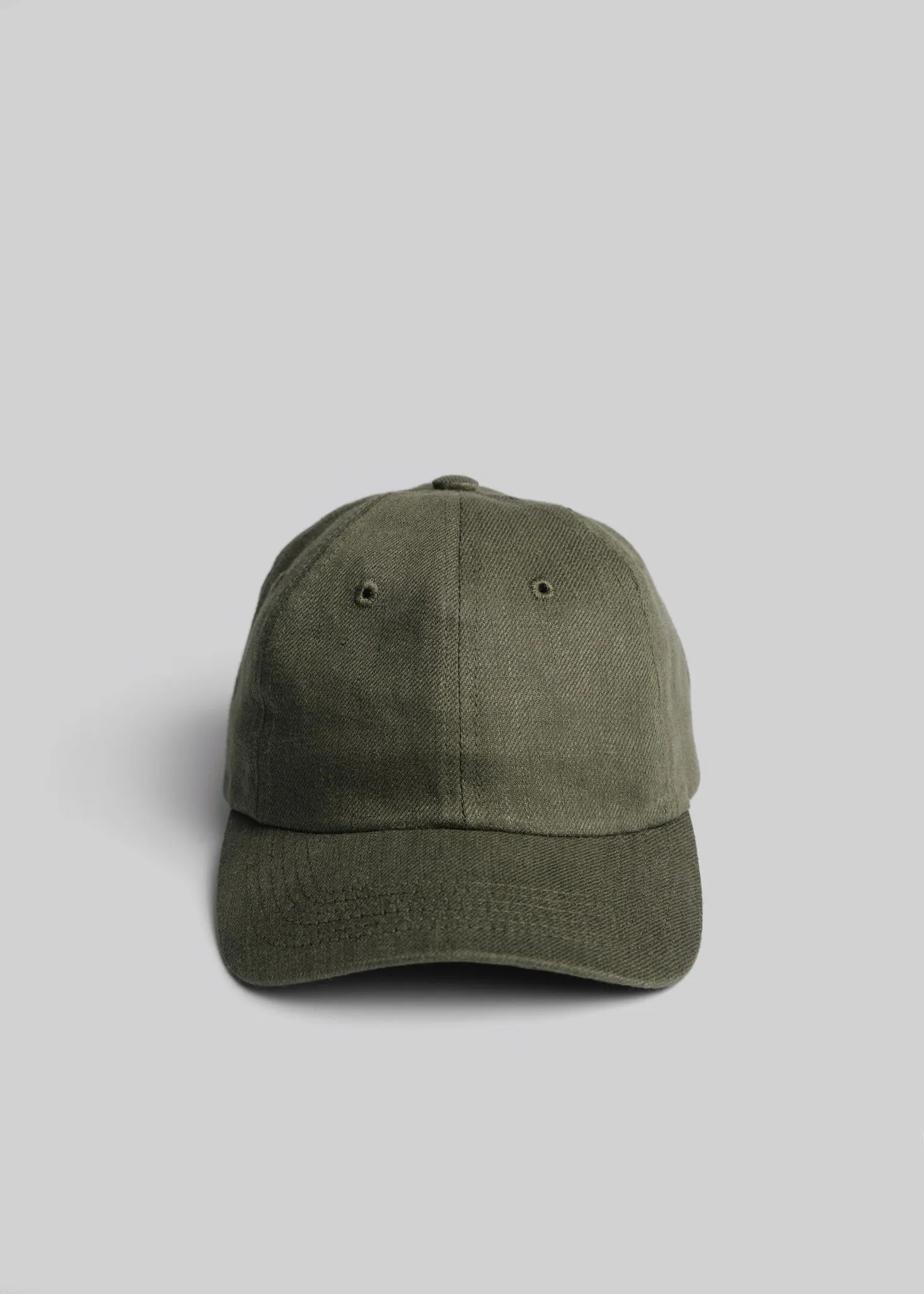 Linen Twill Ball Cap